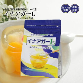 伊那食品 イナアガーL 500g 袋 寒天 粉末 業務用 製菓 植物性 まとめ買い ゼラチン 海藻由来 かんてん ゼリー プリン ナパージュ なめらか デザート スイーツ お菓子 簡単 セット まとめ買い 1個 2個 5個
