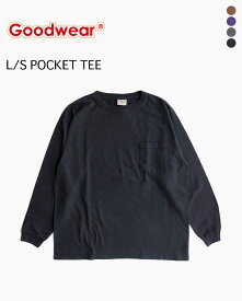 グッドウェア ロングスリーブ ポケットティー ロンT トップス カットソー / Goodwear L/S POCKET TEE