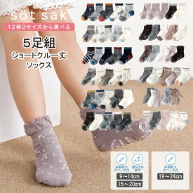 1000円 ポッキリ 5足組 ボーイズ＆ガールズ ソックス | 靴下 セット ベビー キッズ 男の子 女の子 子供 滑り止め 赤ちゃん 小学生 ラインソックス ベビーソックス ぽっきり まとめ買い ボーダー おしゃれ 可愛い 子供靴下 9 10 11 12 13 14 15 16 17 18 19 20 21 22 23 24cm