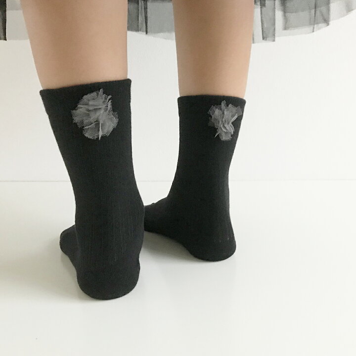 楽天市場 1000円 ポッキリ ぽっきり 3足組 靴下 クルー丈 チュール梵天 女の子 女児 こども 子ども ベビー 子供用靴下 おしゃれ かわいい 白 黒 ホワイト フォーマル 無地 幼稚園 小学生 キッズ 滑り止め 子供 幼児 セット ワンポイント 可愛い 9 10 11 12