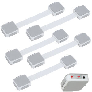 \マラソン限定ポイント10倍/ 地震対策 引き出しロック 赤ちゃん 転倒防止ベルト ベビーガード チャイルドロック 引き出しロック 5本セット子供 安全 赤ちゃん ドアロック引き出し 冷蔵庫