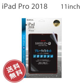 iPad Pro 2018 11インチ 液晶 画面 保護 フィルム 高光沢 ブルーライトカット アイパッドプロ iPadPro201811 iPadPro11【NY】 選べる配送 送料無料［LP-IPPMFLGSABC］