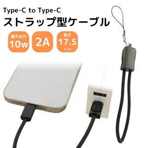 Xgbv^ Type-C to Type-C L[z_[^ P[u 17cm ^CvC iPhone X}z [d RpNg [dP[u TYPEC ^CvV[ ^тɕ֗ ϋv }[d [d f[^] 
