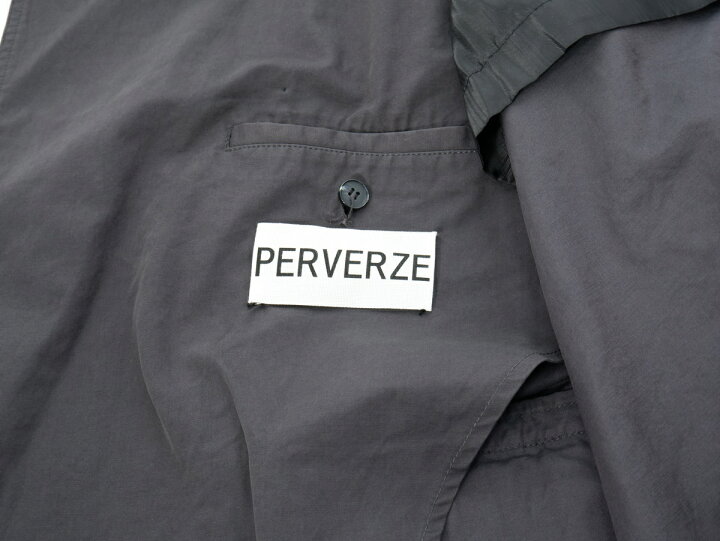 楽天市場】PERVERZEパーバーズ オーバーサイズ カットオフノーカラー  
