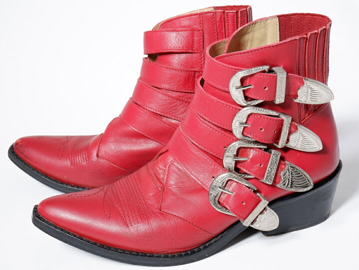 楽天市場】TOGA PULLAトーガプルラ 4 METAL COWBOY BOOTSフォーメタル 