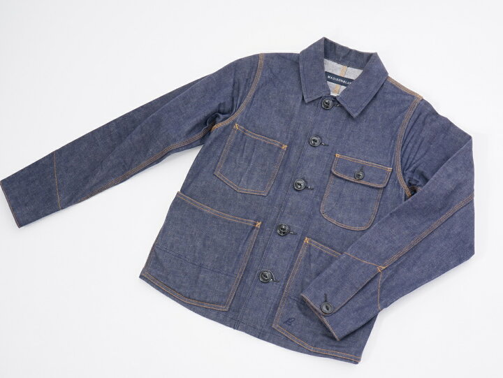 楽天市場】MADISON BLUEマディソンブルー SHORT COVERALL DENIM  