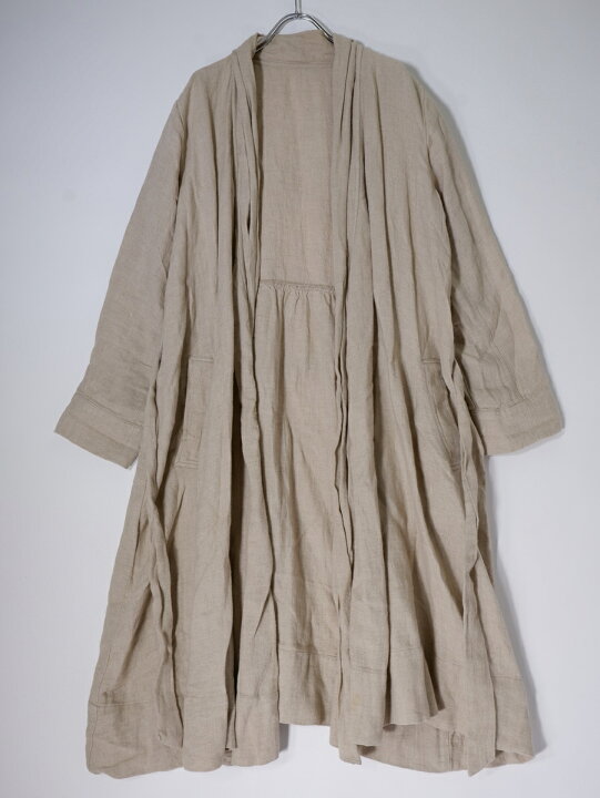 楽天市場】nest robeネストローブ 硫化染めリネン バックギャザー  