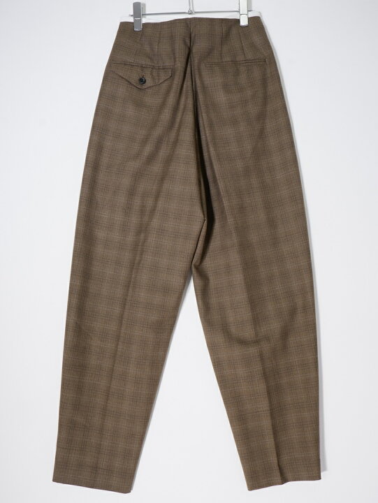 楽天市場】TOGA PULLAトーガ プルラ SUITING WOOL PANTS CHECK  