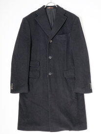 PAUL SMITH LONDONポールスミス ロンドン 上質アンゴラ100％ チェスターコート【MCTA70707】【ブラック】【L】【中古】【沖縄.離島以外 送料無料】【DM230131】