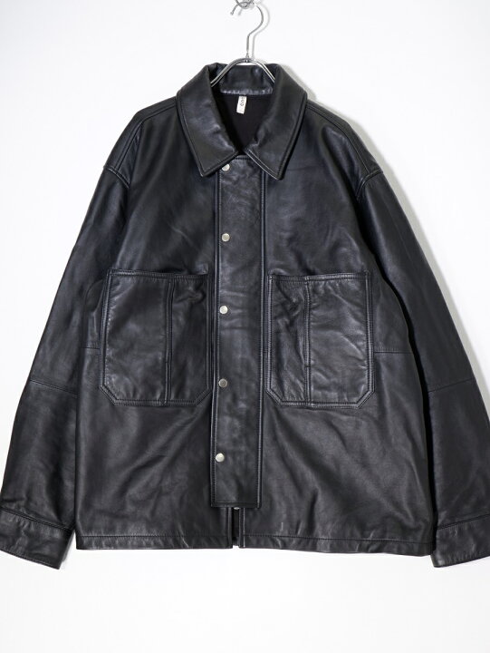 楽天市場】CCUシーシーユー COVERALL SHIRT (SHEEP SKIN / BLACK 