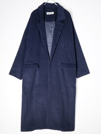ROUCHAロウシャ L'Appartementアパルトモン購入2019AW coat(コート)新品【LCTA65810】【ネイビー】【34】【未使用】【2点以上同時購入で送料無料】【DM230207】