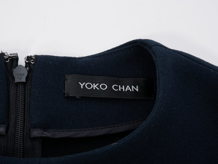 楽天市場】YOKO CHANヨーコチャン キャップスリーブバイカラードレス 