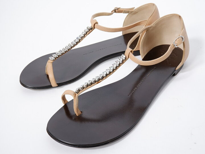 楽天市場】GIUSEPPE ZANOTTIジュゼッペザノッティ ビジューストラップ 