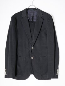 PAUL SMITH LONDONポールスミス ロンドン COTTON JARSEY JACKET ドット裏地コットンジャージーテーラードジャケット【MJKA73612】【ブラック】【M】【中古】【2点以上同時購入で送料無料】【DM231219】