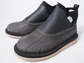 SUICOKE/スイコック MUSE de Deuxieme Classeドゥーズィエムクラス別注2019AWブーツ【LFWA74114】【ブラック|ブラウン】【US6(24cm))】【中古】【2点以上同時購入で送料無料】【DM240130】