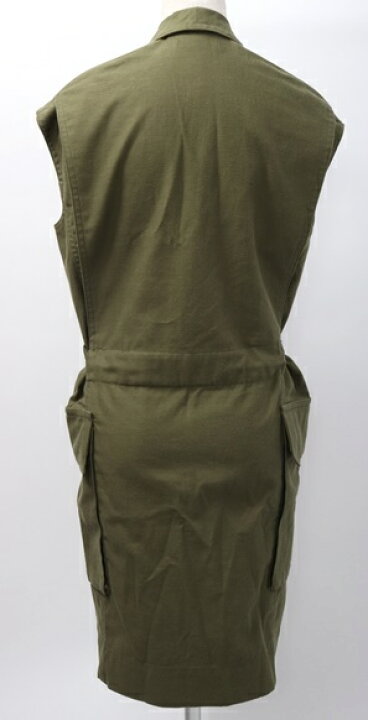 楽天市場】MADISON BLUEマディソンブルー SLEEVELESS MILITARY DRESS  