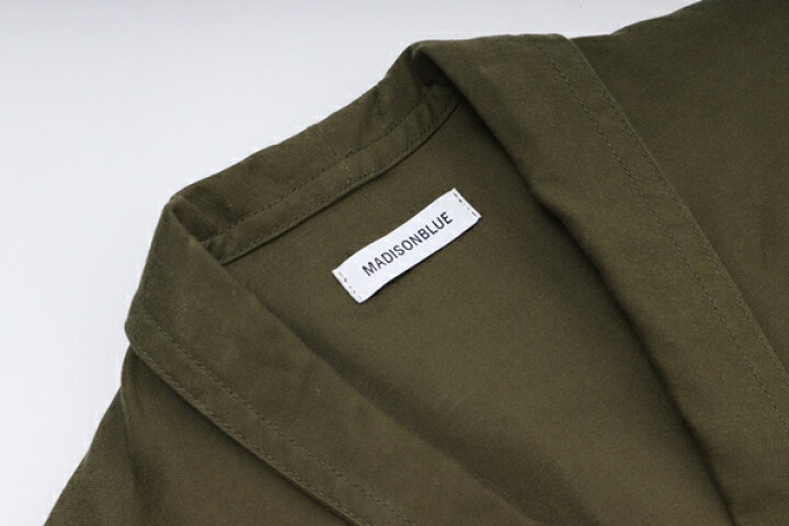 楽天市場】MADISON BLUEマディソンブルー SLEEVELESS MILITARY DRESS  
