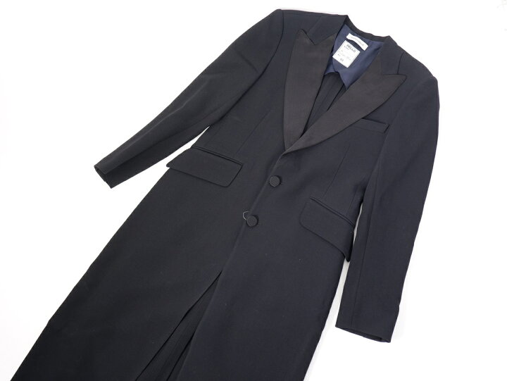 楽天市場】MADISONBLUEマディソンブルー CRAPE TAXIED LONG JACKET  