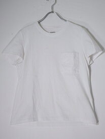 HERMESエルメス 2023SS 3E4620DL H刺繍ポケットTシャツ【LTSA78717】【ホワイト】【38】【中古】【沖縄.離島以外 送料無料】【DM250715】