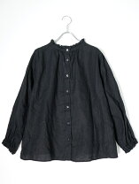 楽天市場】nest robe リネンスタンドフリルブラウスの通販