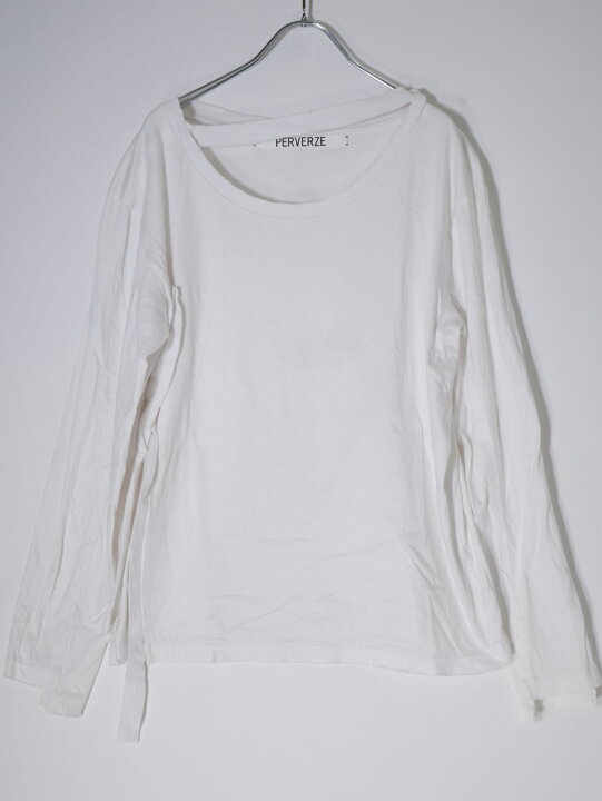 楽天市場】PERVERZEパーバーズ 変形 長袖Tシャツカットソー 