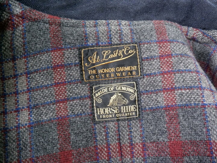 楽天市場】At Last＆Coアットラスト Lot.608 1st HORSEHIDE COSSACK 