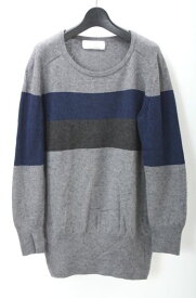 plage プラージュ 13AW カシミア混 ウールニット【LKNA22927】【グレー】【-】【中古】【沖縄.離島以外 送料無料】【DM141231】