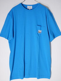 SOPHNET.ソフネット 2021SS SUNSPEL POCKET T-SHIRTサンスペル ポケットTシャツ新品【MTSA66127】【ブルー】【XL】【未使用】【2点以上同時購入で送料無料】【DM211117】