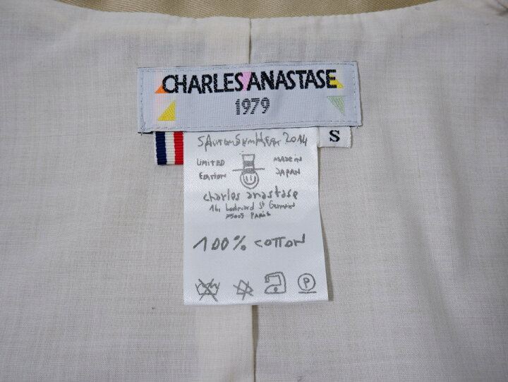楽天市場】シャルルアナスタスCHARLES ANASTASE 2014トレンチコート  