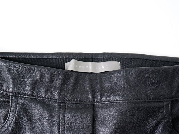 楽天市場】Theory luxeセオリーリュクス Stretch Leather Lasby 羊革  
