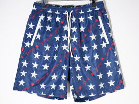 Marblesマーブルズ 2018SS STAR WARM UP PANTSスター柄ウォームアップショーツ ショートパンツ新品【MHPA49036】【NAVY】【L】【未使用】【2点以上同時購入で送料無料】【DM210618】