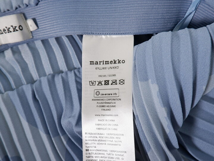 楽天市場】marimekko/マリメッコ 2023AW Unikko / Kyllikki plissee  