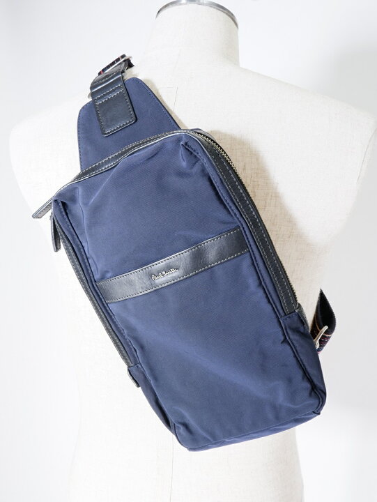 楽天市場】Paul Smithポールスミス ナイロン×レザーボディバッグ 