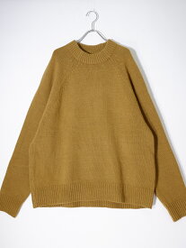 CALVIN KLEIN/カルバンクライン AP STUDIO(アパルトモンL'Appartement)購入2022AW STANDARD Crew Neck P/O KNITスタンダードクルーネックニット【LKNA74742】【マスタード】【M】【中古】【沖縄.離島以外 送料無料】【DM240415】