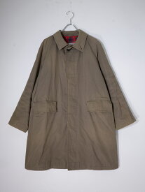 MARGARET HOWELLマーガレットハウエル 英国製 BARACUTAバラクータ COTTON POPLIN COAT コットンステンカラーコート【MCTA78442】【カーキ】【S】【中古】【沖縄.離島以外 送料無料】【DM250603】