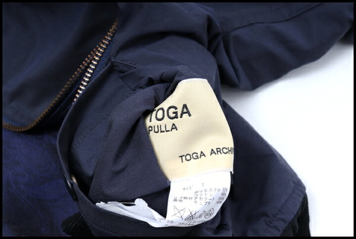 楽天市場】TOGA PULLAトーガプルラ リバーシブルMA-1ブルゾン  