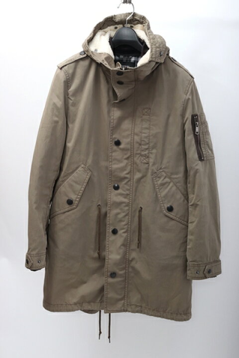 BURBERRY BLACK LABEL モッズコート LL（美品！LL(4)高密度ナイロン 