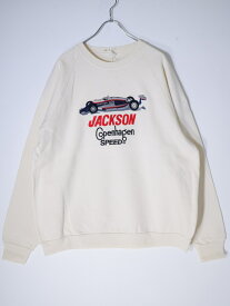 【楽天スーパーSALE期間中ポイント5倍!】ジャクソンマティスJACKSON MATISSE 2019SS F1刺繍スウェット新品【MTSA65344】【アイボリー】【L】【未使用】【沖縄.離島以外 送料無料】【DM210828】