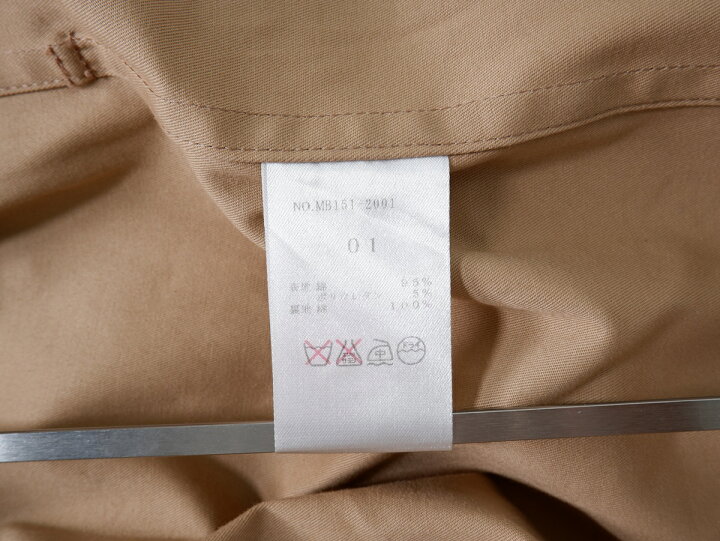 楽天市場】MADISON BLUEマディソンブルー MB151-2001 ROLL TRENCH COAT  