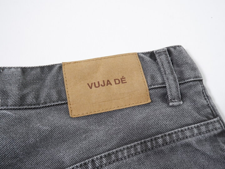 楽天市場】VUJA DEヴジャデ PL DENIM PANTS UNEVEN DYEブラックデニム 