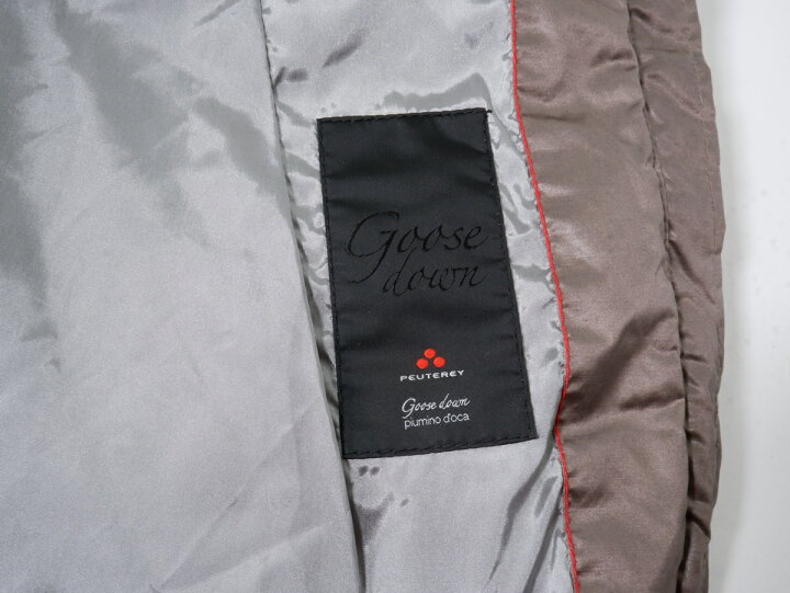 楽天市場】PEUTEREYピューテリー DUMAS ファー付きフーデッドグース  