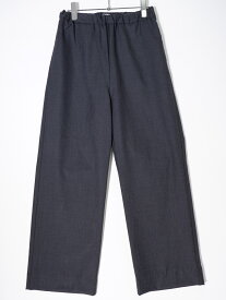 Lisiere L'Appartement/リジエール アパルトモン 2021AW Relax Wool Pantsリラックスウールパンツ【LPTA74053】【グレーA】【34】【中古】【沖縄.離島以外 送料無料】【DM240221】