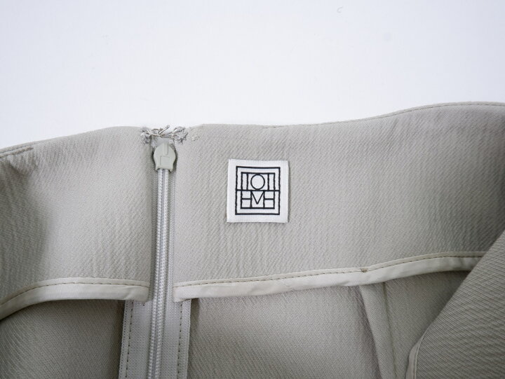 楽天市場】TOTEMEトーテム Whim Gazette購入 ヘムフレアスカート  