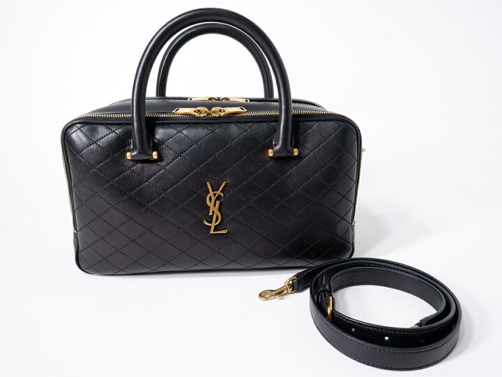 楽天市場】SAINT LAURENTサンローラン 2023年 LYYA リヤダッフルバッグ 