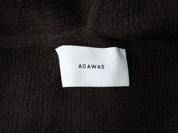 楽天市場】ADAWASアダワス ドゥーズィエムクラス購入KNIT GAWNエアリー 