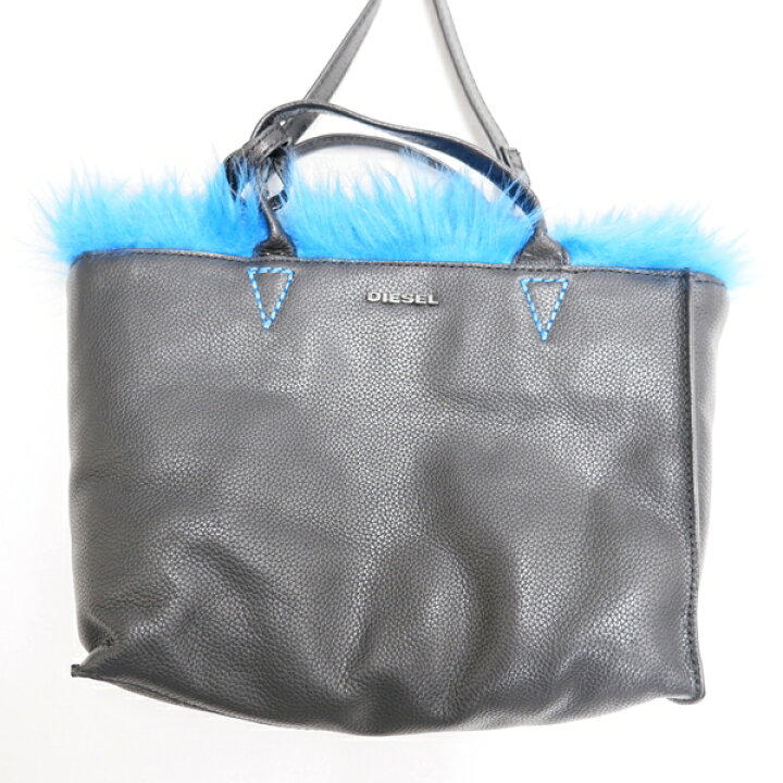 楽天市場】DIESELディーゼル LE-GARUDA S レザー×ファーリバーシブル  