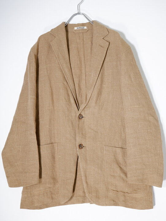 楽天市場】AURALEEオーラリー LINEN SILK SUMMER TWEED JACKETリネン 