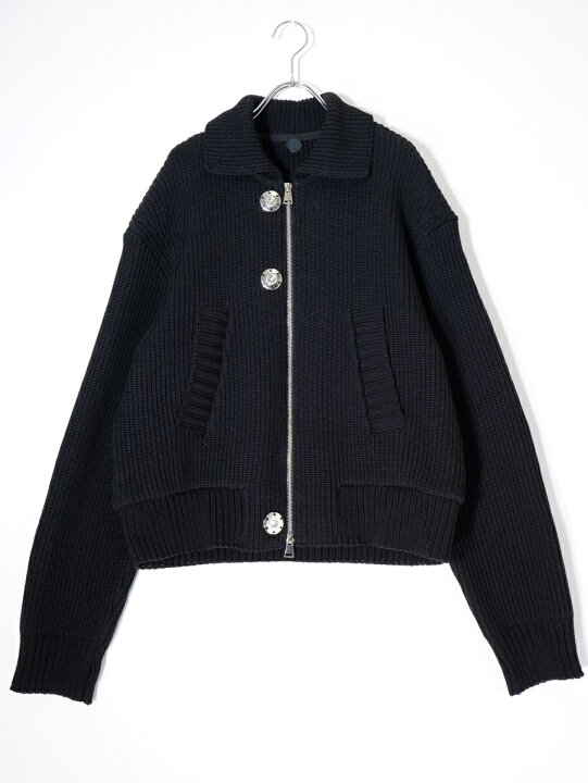 楽天市場】OUATオーユーエーティー 2023AW META ZIP KNITメタ ジップ 