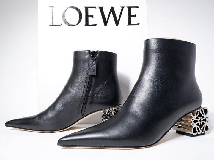 楽天市場】LOEWE/ロエベ 2023SS ANAGRAM HEEL BOOT60アナグラムヒール 