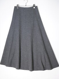 LisiereアパルトモンL'Appartement Wool Asymmetry ウールアシンメトリースカート【LSKA69372】【グレー】【36】【中古】【沖縄.離島以外 送料無料】【DM221011】